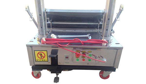 DR800-6 Rack transmission Wall Plastering Machine