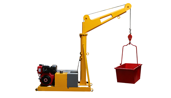 Hydraulic Diesel Crane Electric Portable Small Crane