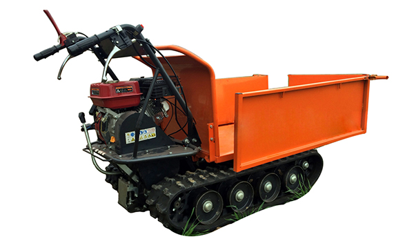 Small Rubber Crawler Transport Vehicle Transport Dumper Truck