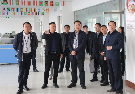 Warm Welcome Jining High-Tech Zone Lead Visit China Coal Group