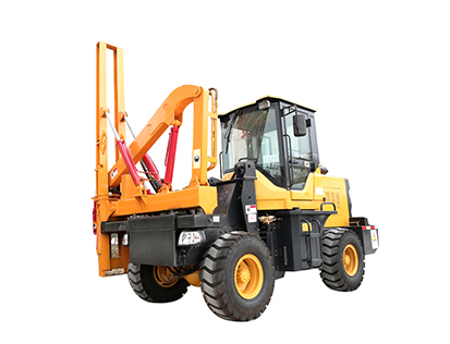 Road Foundation Piling Machine Crawler Type Guardrail Fence Post Pile Driver