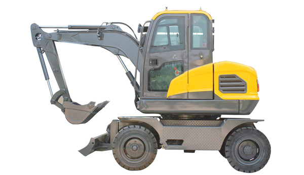 Construction Wheel Road Diesel Excavator