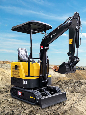 ZM15 Rural Transformation Small Mini Excavator Easy Operation Excavator Digging Machine