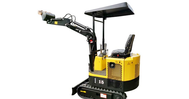 ZM12 Road Crushing Crawler Small Diggers 1.2 Ton Mini Excavator Micro Hook