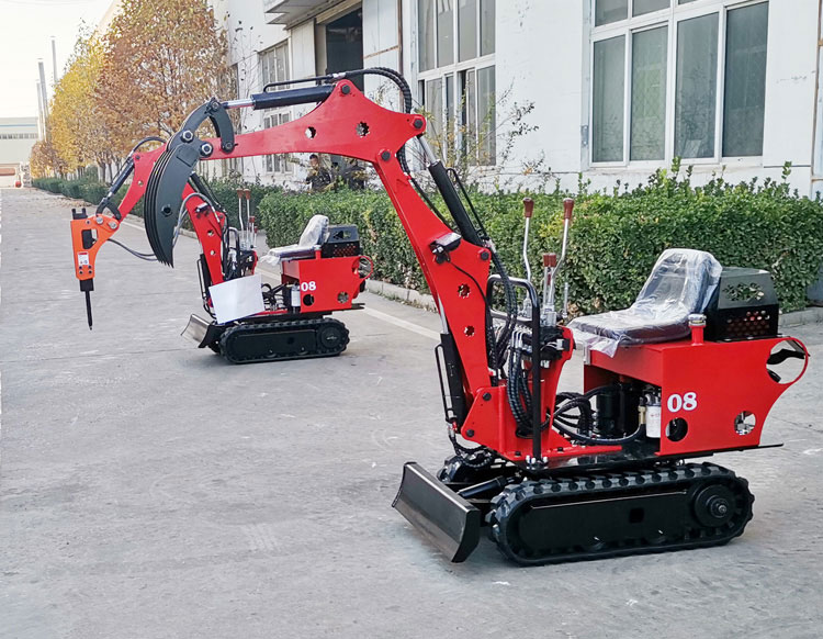 ZM08 Greenhouse Orchard Small Excavators