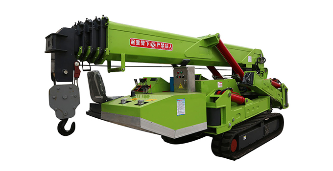 8 Ton Spider Crane Moving Cranes Spider Hydraulic Telescope Crane