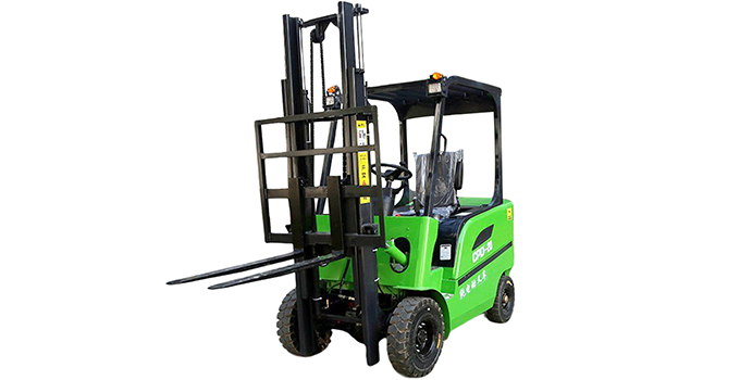 2T Wheel Electric Forklift Self Loading Stacker Forklift With CE