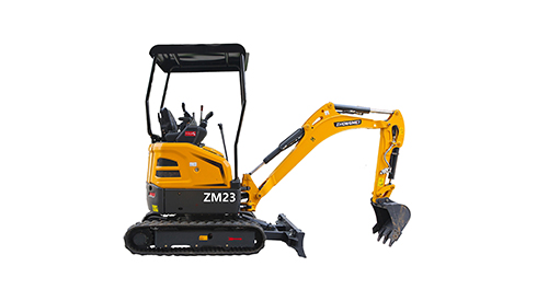 ZM23 Construction Works New Small Backhoe Excavators Hydraulic Excavator Bucket Small Digger