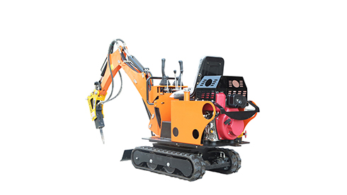 ZM08 Greenhouse Orchard Small Excavators Multifunctional Mini Excavator Micro Digger