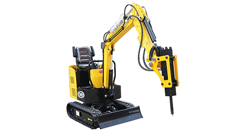 ZM10 Broken House Mini Crawler Excavator