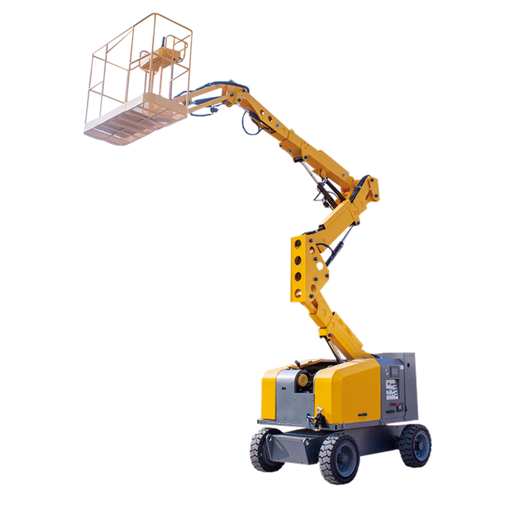Self-Walking Telescopic Boom Lift 380V Hydraulic Work Platforms for Retail New Chain Sling Elevator Handling Aerial Lifting